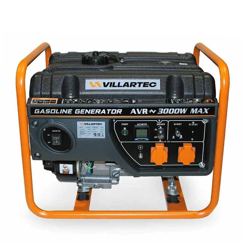 STIHL GG3400 Генератор бензиновый VILLARTEC, 3квт GG3400, Генераторы Штиль