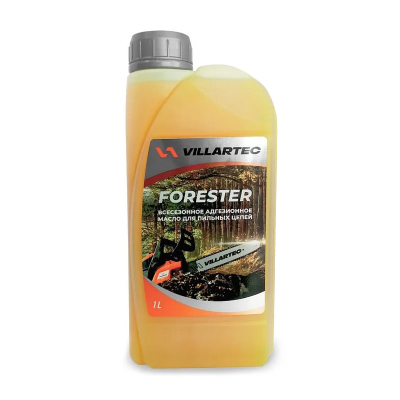 Всесезонное адгезионное масло для пильных цепей VILLARTEC FORESTER 1L