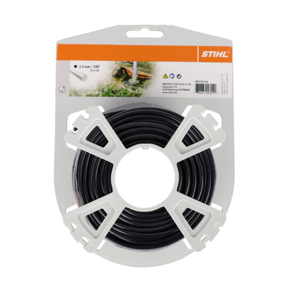 Косильная струна Ø 3,3 мм x 19 м STIHL круглого сечения чёрный