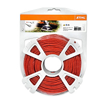 Косильная струна Ø 2,7 мм х 65 м STIHL круглого сечения,беcшумная, красная 00009302423