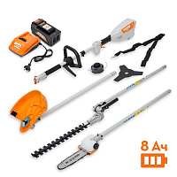 STIHL KА40R SET AM408 + AC402 Аккумуляторный комбимотор  VILLARTEC KA40RSet8, Комбимоторы Штиль