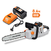 STIHL Аккумуляторная цепная мотопила   VILLARTEC SА40 SET: AM408 + AC402 SA40Set8, Пилы цепные аккумуляторные Штиль